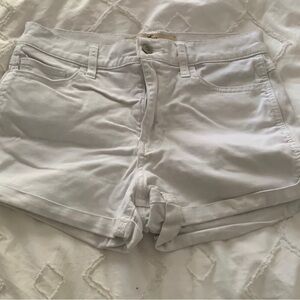 White jean shorts :)